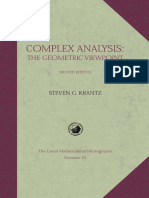 Krantz Visual Complex Analysis