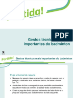 Gestos Técnicos Mais Importantes Do Badmínton