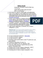 Baker Hughes Exam 2