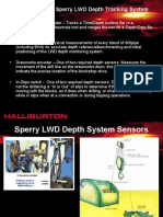 Components of Sperry LWD Depth Tracking System