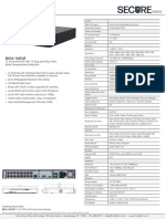 SN1A-16X16T: 16 Channel NVR With 16 Plug and Play Ports, Body Temperature Detection