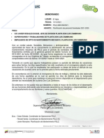 Memorando PDLZ-MM-009.2021 Planificacion de Personal Navidad 2021-2022