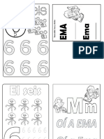 Actividades Numero Seis, Ema, Oi A Ema, Sumas, Antes y Despues, Menor Que