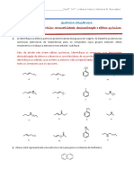 3 - Lista - Aromaticidade - Desloc - Efeitos Químicos