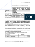 Acta de Terminación y Liquidación Anticipada Por Mutuo Acuerdo Ferney