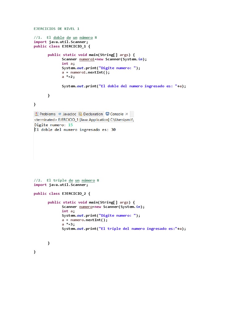 Actividad Nº3 Smit OSCCO | PDF | Java (lenguaje de programación ...