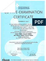 Eu Type-Examination: Certificate