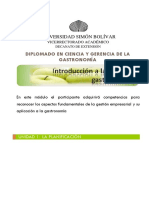 Unidad 1 Tema 1 La Gerencia y La Planificación