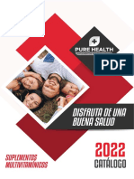 CATÁLOGO PURE HEALTH 2022