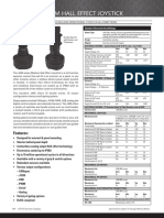 Medium Hall Effect Joystick: Features