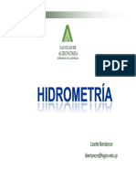Hidrometria 2013