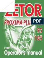 ZETOR Tractor Operation Manual