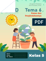 LKPD KELAS 5 Tema 6 PANAS DAN PERPINDAHANNYA