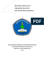 Docslide. Proposal Magang DR Soetomo 2011 Format