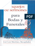 Bosquejos Para Bodas y Funerales