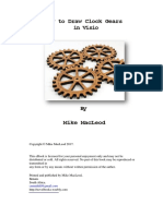 Drawing A Clock Gear in Visio