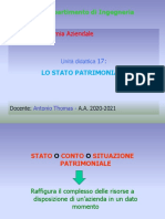 Lo Stato Patrimoniale