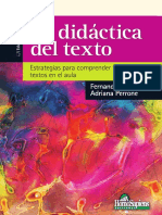 La Didactica Del Texto - Avendano, Fernando