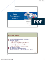 Data Management Systems: Chapter Outline