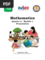 QA SLM Math10Q3Mod1 Permutation John Rhey Sison