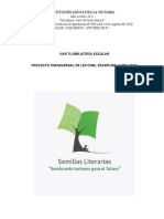 Semillas Literarias - Proyecto Biblioteca Escolar 2021