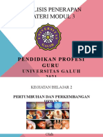 Analisis Penerapan Materi Modul 3 Mustaina Basir