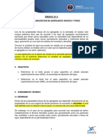 PDF Informe 4 Densidad y Absorcion en Agregado Grueso Fino Compress
