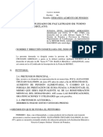 Demanda de Aumento de Alimentos