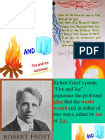 Robert Frost's "Fire and Ice