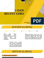 KLIRING DAN BILYET GIRO