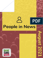 People in News August 2021