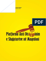 Platforma Antidiskriminim e Shqiptarëve Në Maqedoni