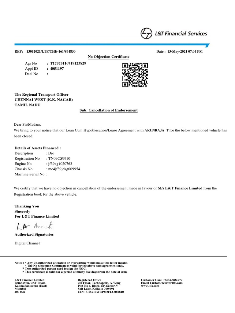 Format of Od | PDF