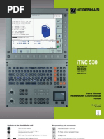 iTNC 530: User's Manual HEIDENHAIN Conversational Format