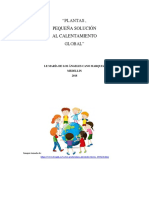 Informe Final Proyecto Plantas, Pequeña Solución Al Calentamiento Global