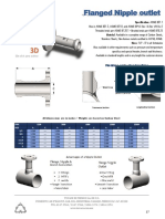 17 Flanged Nipple Outlet - 3d