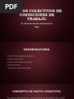8. PACTOS COLECTIVOS DE CONDICIONES DE TRABAJO