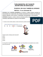 5ano MATEMÁTICA Ativ29 Ler Escrever e Ordenar Números Racionais