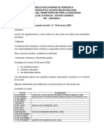 4to grado sección “u” 18 de enero 2022