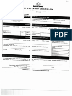 Application for MRI or SRI Claim