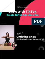 (External) Grow With TikTok - Create TikTok Ads Like A Pro - Webinar Material