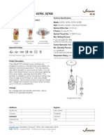 Ficha Tecnica Rociadores - V2703V2704 - Upright