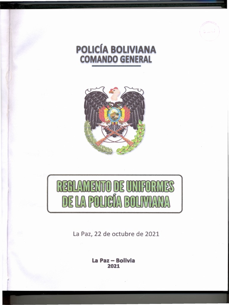 Botas policiales La Paz Bolivia