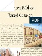 Lectura Bíblica 6, 12-25