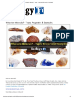 What Are Minerals_ - Types, Properties & Examples _ Geology In