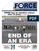 38SQN Lays Up Squadron Colours After 75 Years: Air F Rce