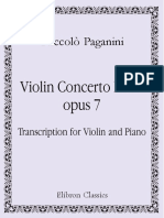 Paganini Violin Concerto No 2