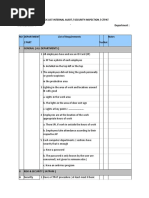 Check List Internal Auditenglish