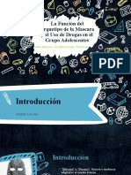 La Función Del Arquetipo de La Mascara y El Uso de Drogas en El Grupo Adolescentes