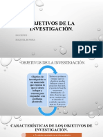 Objetivos de La Investigación